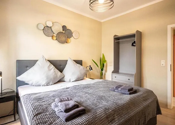 Appartement Kurpark Loft Augusta Zentral Klinikum Free Parking Wlan *